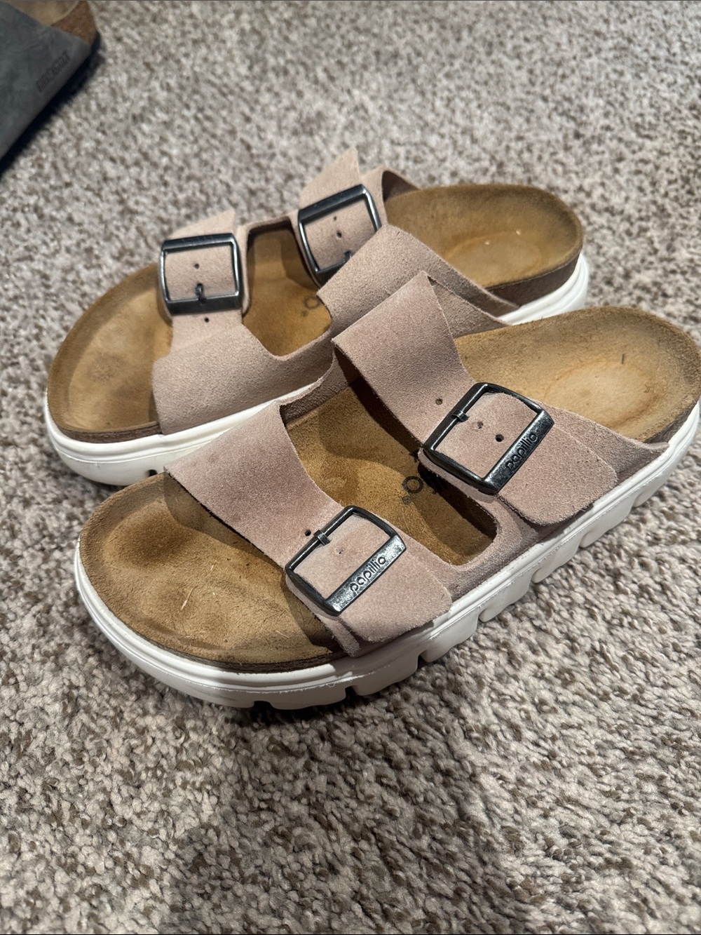 Birkenstock papaillio platform sandals